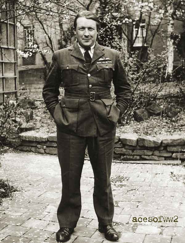 Postwar shot of Des McMullen