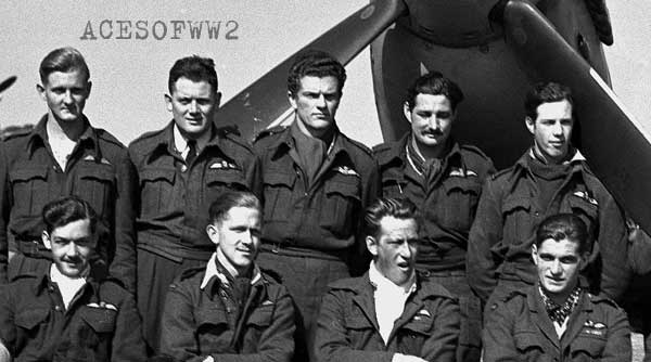 Front Row Left to Right - Len Thorne, Bob Phillip, Buck McNair & Johnnie Johnson. Back Row Left to Right - Lucky Linton, John Hicks, Paul Johnson, Thurne Parks & Alan Fleming