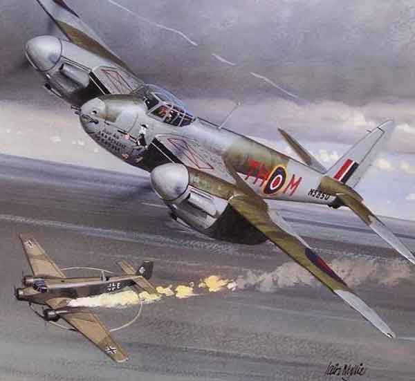 Kipp & Huletsky down a Ju-52 in this cover art by Iain Whyllie