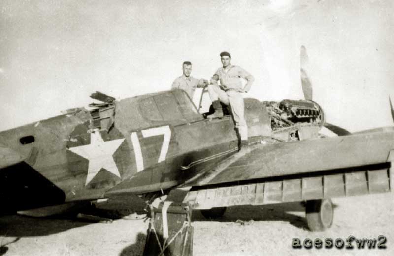 Cecil Dean showing his battle damage