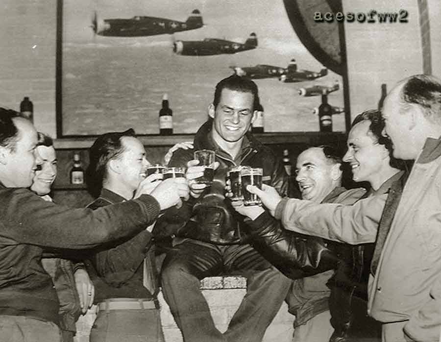Robert Johnson Toasts His 27th Victory