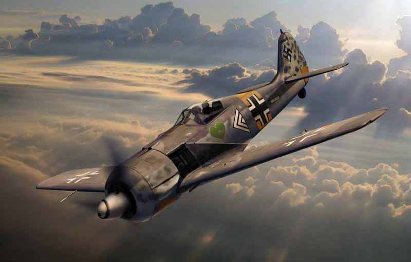 Nowotny's FW190A4 by Ron Cole