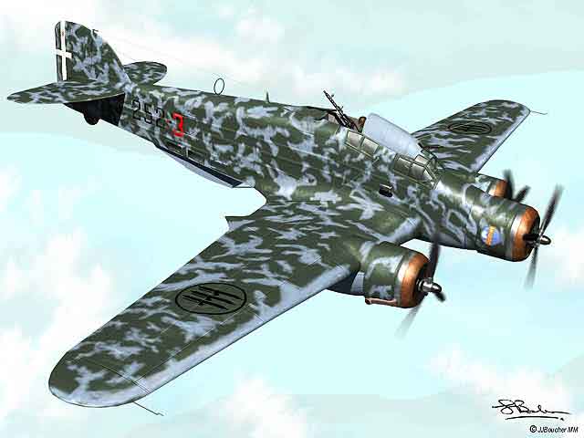 Savoia-Marchetti SM.79 by Jerry Boucher