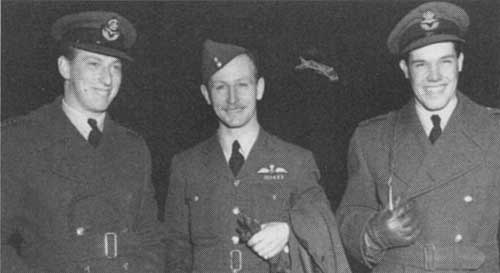 Buck McNair, Bucky Buckham & Hugh Godefroy after investiture